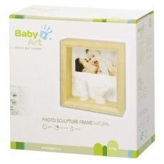 Рамочка для фотографий Baby Art "Photo Sculpture Frame Natural" (коричневая)