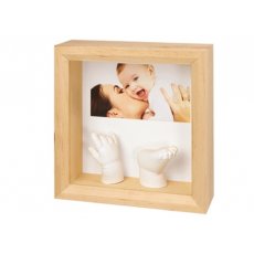 Рамочка для фотографий Baby Art "Photo Sculpture Frame Natural" (коричневая)