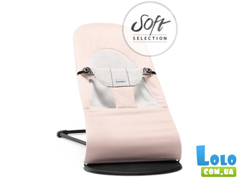 Кресло-шезлонг Baby Bjorn Balance Soft (розовое)