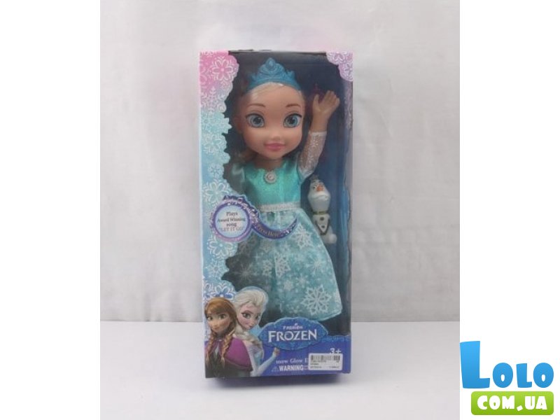 Кукла со снеговиком "Эльза" Frozen (W598A)