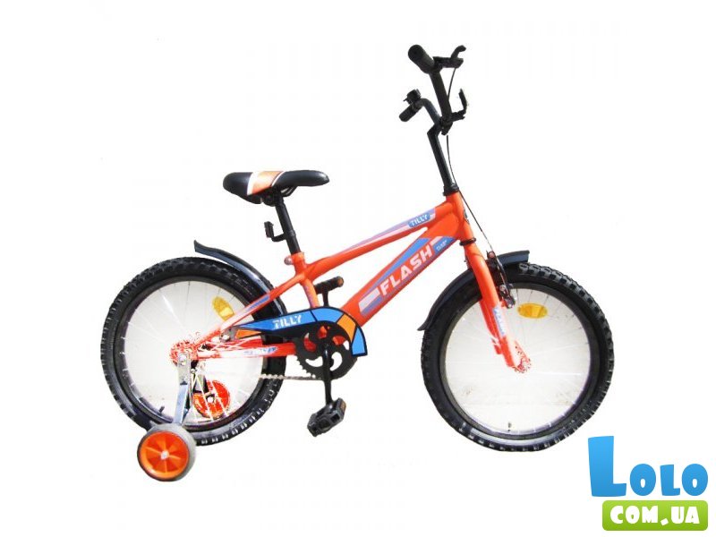 Велосипед двухколесный Baby Tilly Flash 18" (в ассортименте)