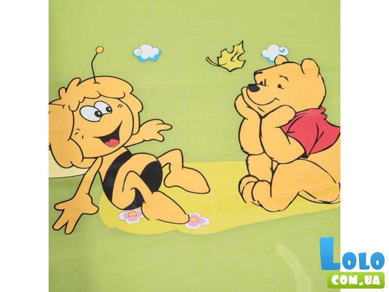 Манеж Kids Life M100 Bee and Winny (желтая с зеленым)
