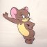 Манеж Kids Life M100 Mouse Jerry (коричневый с бежевым)