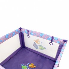 Манеж Kids Life M100 Sea Fishes (фиолетовый)