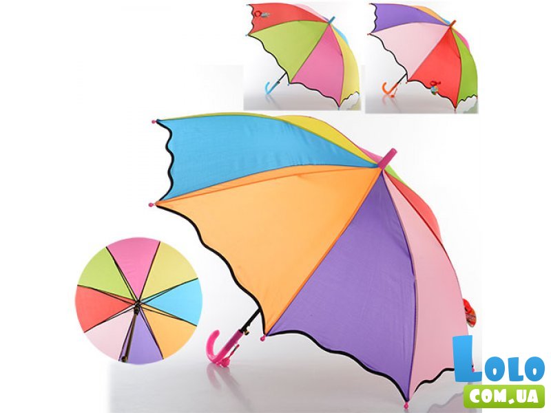 Зонтик детский со свистком (в ассортименте)
