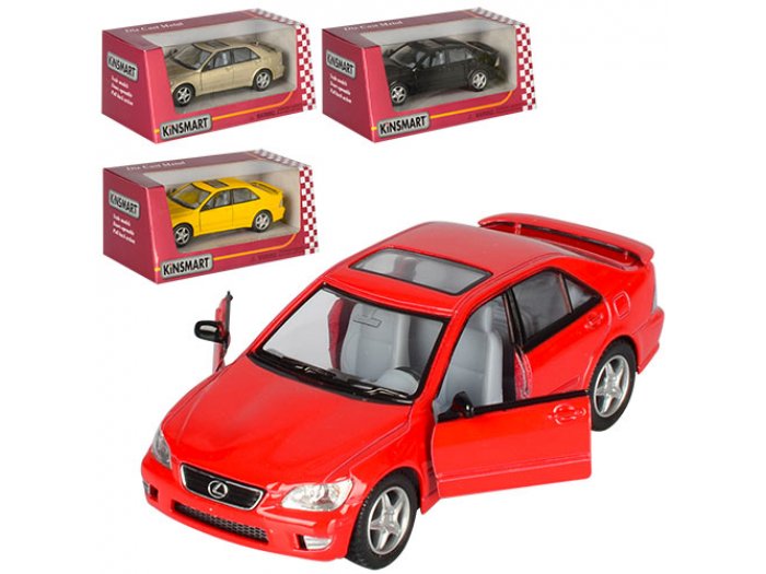 Автомодель Kinsmart Lexus IS300 KT5046W (в ассортименте), в масштабе 1:36