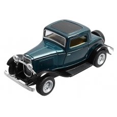 Машина металлическая Ford 3 Window Coupe 1932, Kinsmart (в ассортименте)