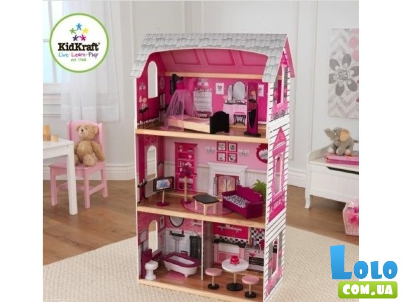 Кукольный домик KidKraft Pink and Pretty (65865)