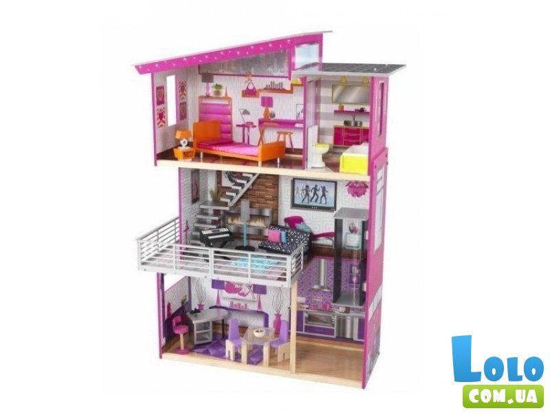 Кукольный домик KidKraft Beverly Hills Luxury Dollhouse (65871)