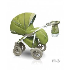 Универсальная коляска 2 в 1 Camarelo Figaro Fi-3 (зеленая)