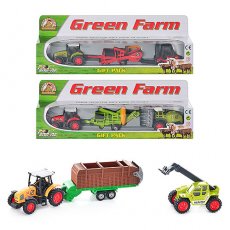 Набор машинок "Зеленая ферма" (PT414)