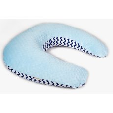 Подушка для беременных Twins Minky Blue (голубая)