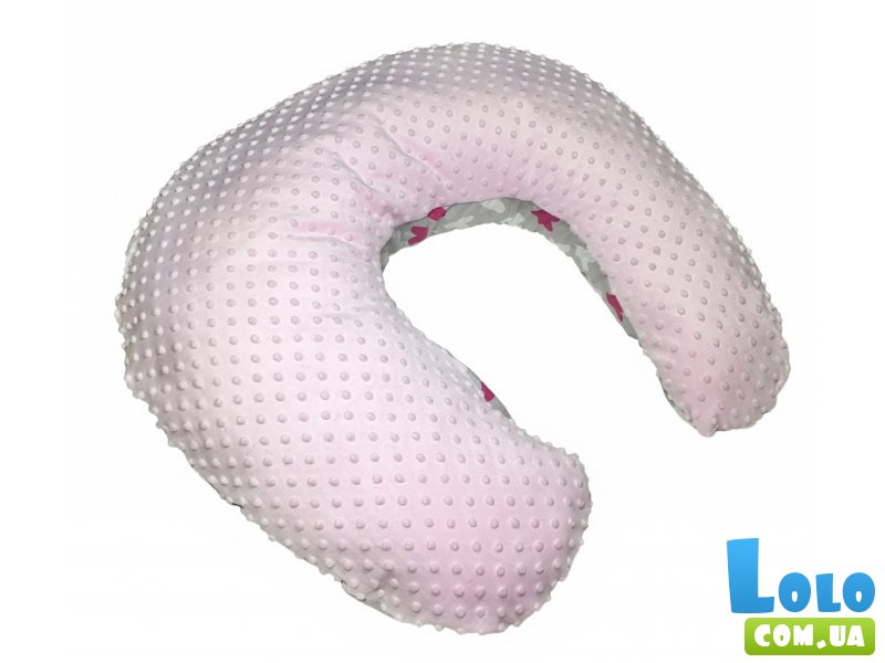 Подушка для беременных Twins Minky Pink (розовая)
