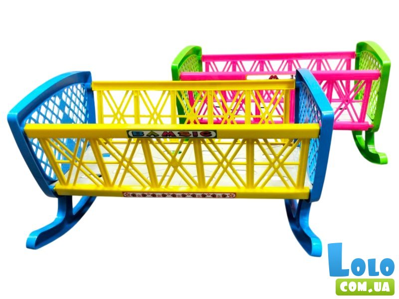 Кроватка для кукол, Bamsic (в ассортименте)