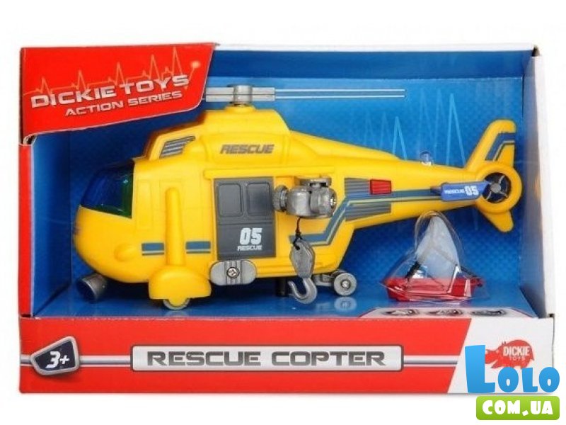 Вертолет Dickie Toys "Спасательная служба" (3302003)