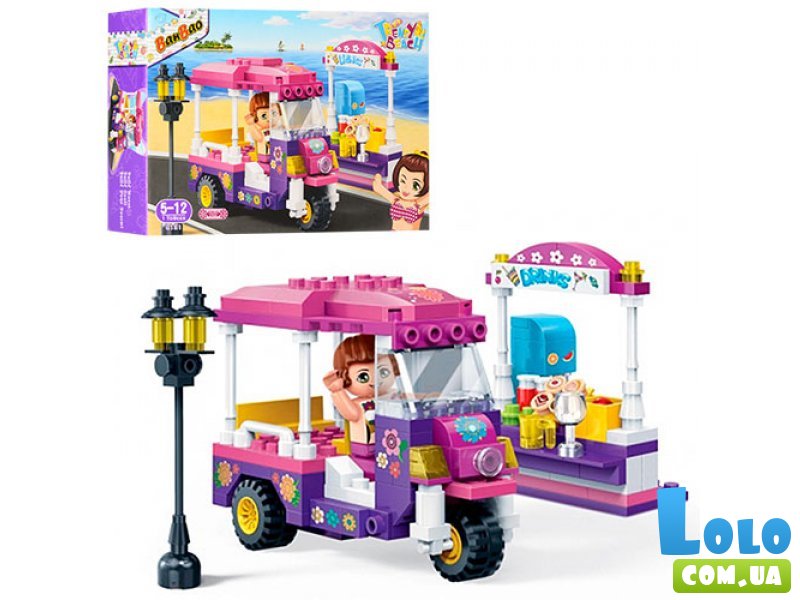 Конструктор Трицикл Модный пляж, Banbao (6131), 165 дет.