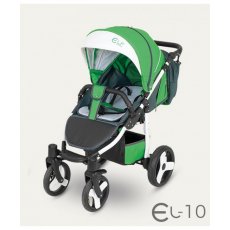 Прогулочная коляска Camarelo Elf EL-10 (зеленая с серым)