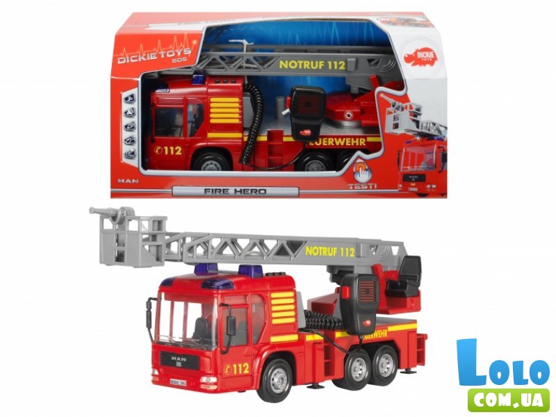 Машинка Dickie Toys "Пожарная служба" (3716003)