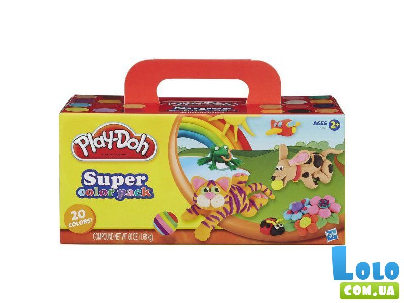Набор для лепки Super Color Pack, Hasbro Play-Doh