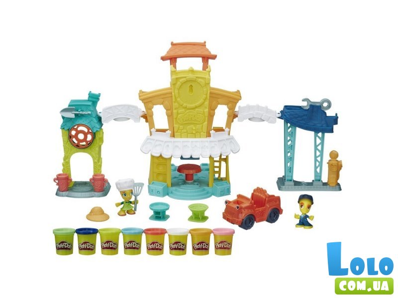 Набор для лепки Hasbro Play-Doh "Город: главная улица" (B5868)