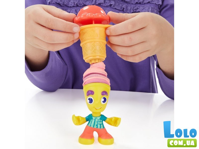 Игровой набор Hasbro Play-Doh "Грузовичок с мороженым" (B3417)