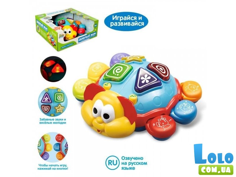 Развивающая игрушка Limo Toy Добрый жук,  рус.