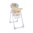 Стульчик для кормления Bertoni Tutti Frutti White Baby Owls (белый с желтым), с рисунком