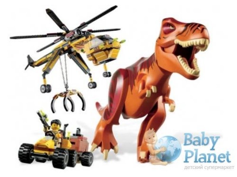 Конструктор Lego "Охотник на тираннозавра Rex" (5886)