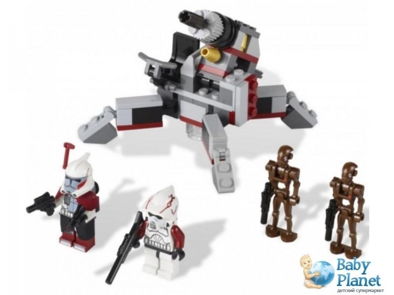Конструктор Lego "Боевой комплект: ARC клоны и дроиды-диверсанты" (9488)