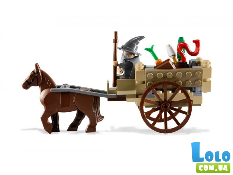 Конструктор Прибытие Гэндальфа, Lego (9469), 83 дет.