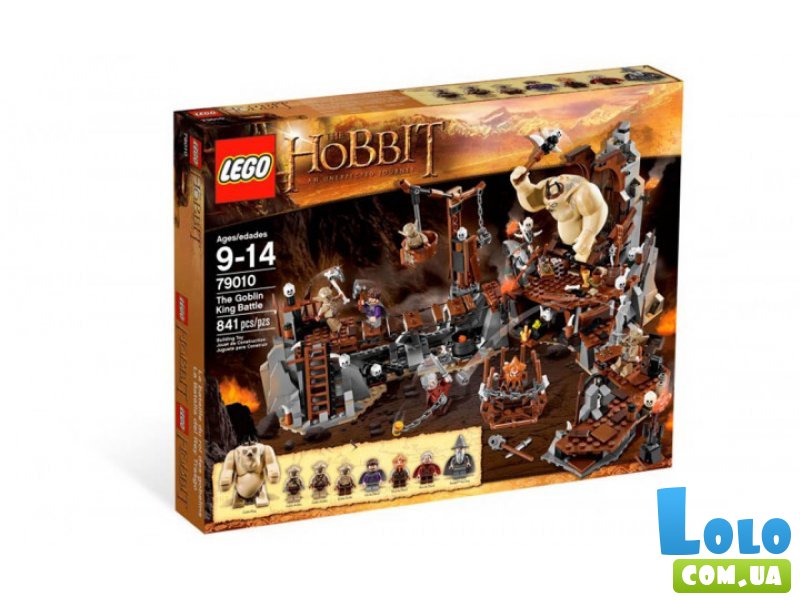 Конструктор Битва с королём гоблинов, LEGO (79010), 841 дет.