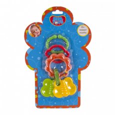 Погремушка-подвеска с грызуном Biba Toys "Бабочки"