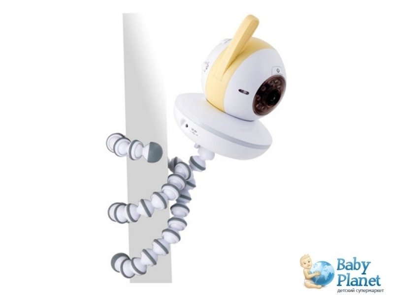 Дополнительная цифровая видеокамера для видеоняни Miniland Digimonitor 3,5’’ 89055 (белая с желтым)