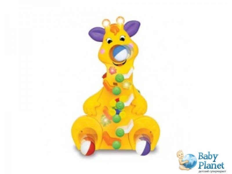 Развивающая игрушка Kiddieland "Веселый Жирафик" (37432)