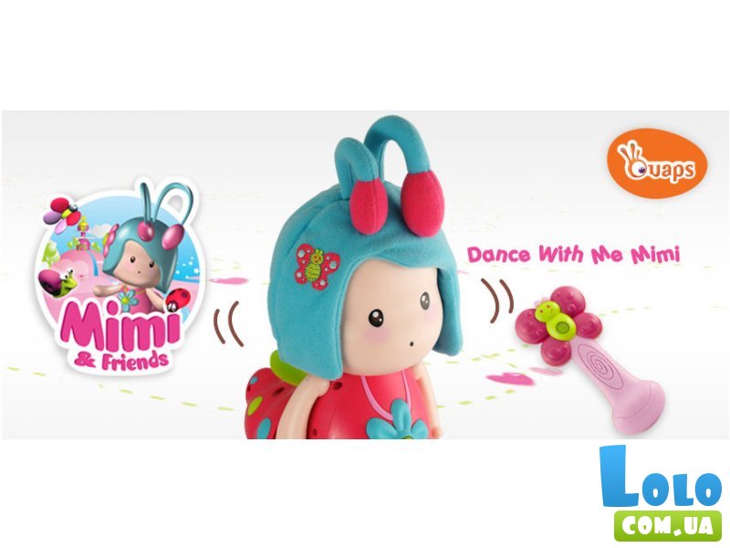 Интерактивная игрушка Ouaps "Танцующая Мими" (61053)