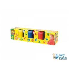 Пальчиковые краски Ses "Мои первые игрушки" (0305S), 4 цвета