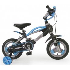 Велосипед двухколесный 2 в 1 Injusa Elite 12" 12001 (голубой с серым и черным)