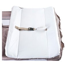 Кроватка-манеж Caretero Deluxe Grey (серая), с пеленальным столиком