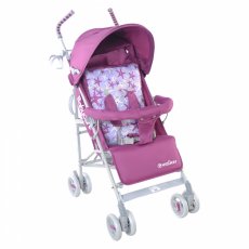 Прогулочная коляска Baby Care Walker BT-SB-0001 Crimson (розовая)