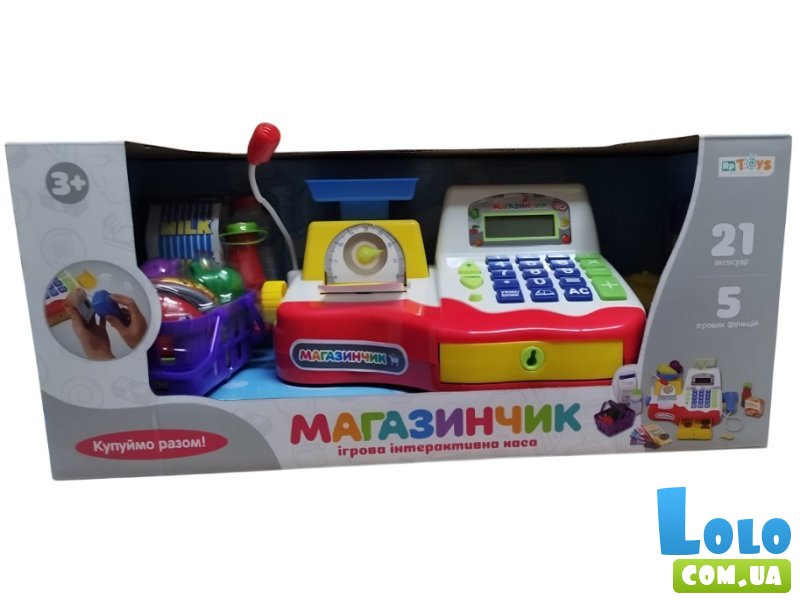 Кассовый аппарат Play Smart "Магазинчик" (JT 7162)