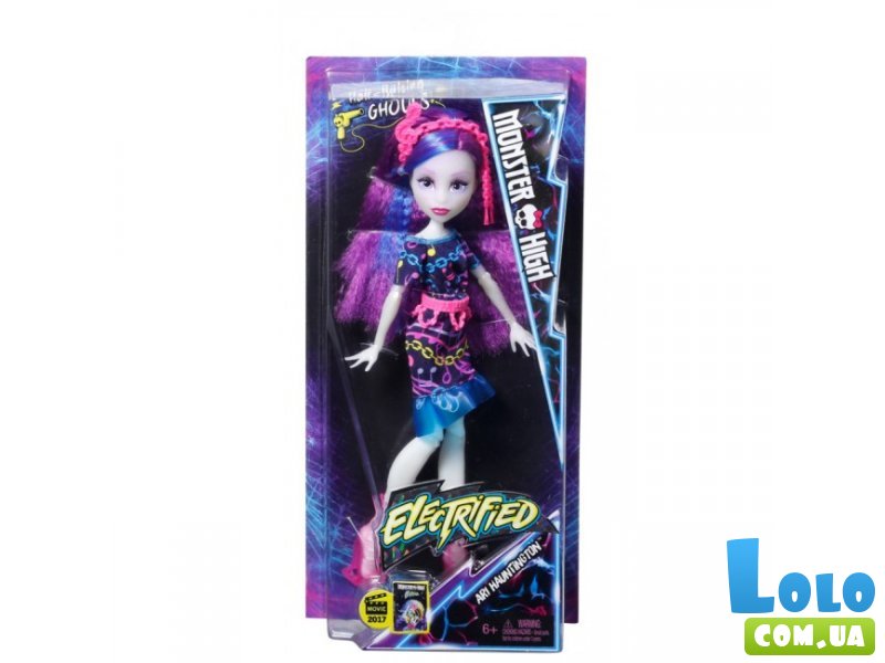 Кукла Mattel Monster High "Электромодница" из м/ф "Под напряжением" (DVH65), в ассортименте