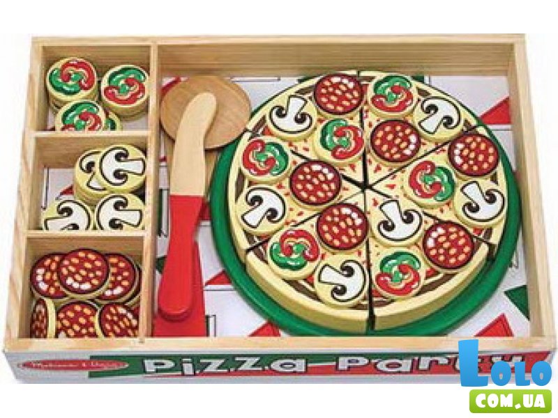 Игровой набор Melissa&Doug "Пицца" (MD10167)