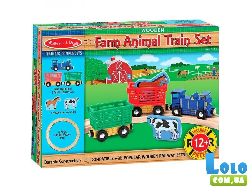 Игровой набор Melissa&Doug "Поезд с животными" (MD10644)