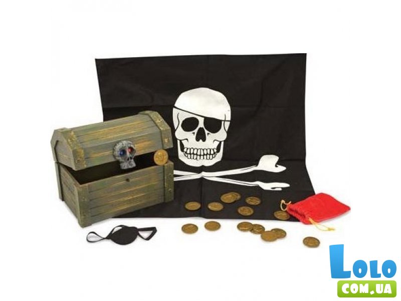 Игровой набор Melissa&Doug "Пиратский сундук" (MD2576)
