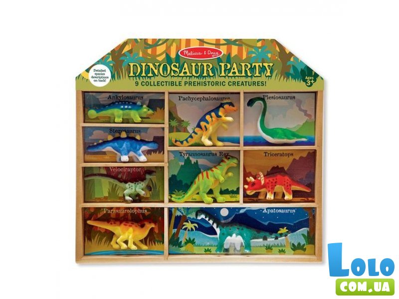 Игровой набор Melissa&Doug "Динозавры" (MD2666)