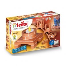 Керамический конструктор Teifoc "Строительный набор с LED светильником" (TEI4020)