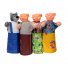 Домашний кукольный театр ЧудиСам "Три поросенка" (B066), 4 персонажа