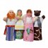 Домашний кукольный театр ЧудиСам "Маша и медведь" (В068), 4 персонажа