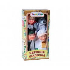 Домашний кукольный театр ЧудиСам "Красная шапочка" (B069), 4 персонажа
