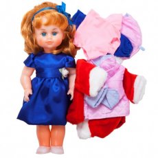Кукла ЧудиСам "Милана с комплектом одежды осень-зима" (В201), 45 см